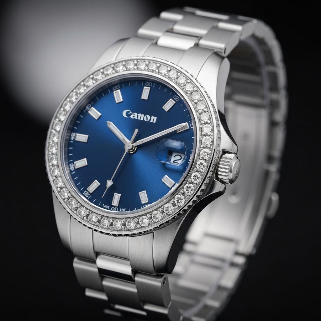 Diamond Bezel Watch