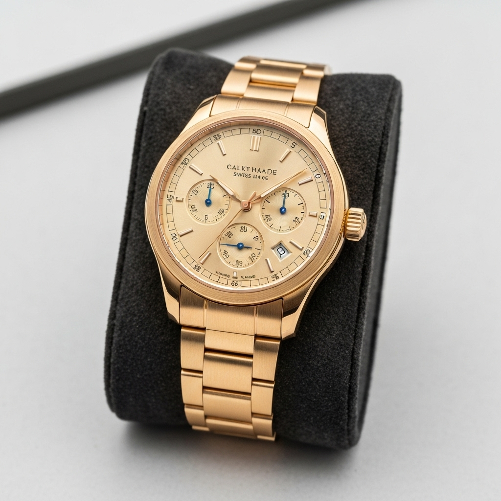 Classic Gold Timepiece